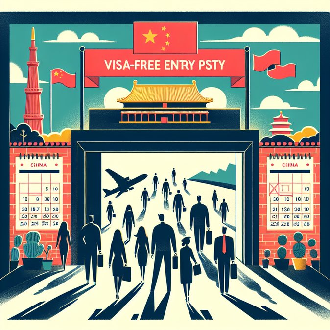 China Extends 30-Day Visa-Free Entry Scheme Through 2026, Adding UK and Canada