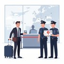 Albanian traveller arrested at Hamburg Airport over unpaid residency fine