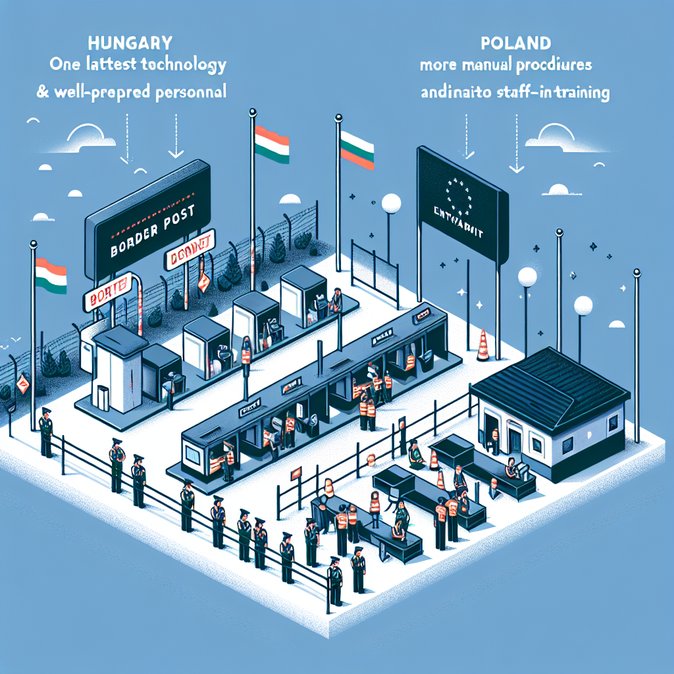 EU Entry/Exit System goes live at Hungary-Ukraine crossings—Polish border still in transition