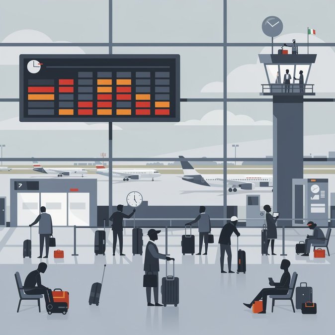 Italy braces for nationwide aviation strike on 5 July; EasyJet, ENAV and ground-handlers involved