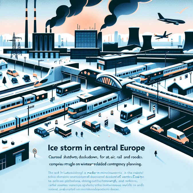 Freezing Rain Brings Czech Mobility to a Standstill, Tests Corporate Travel Contingency Plans
