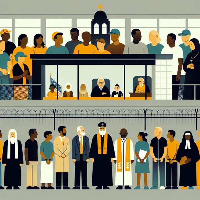 Twenty-One Faith Leaders Arrested at Chicago ICE Protest as Judge Orders Release of Detainees