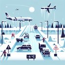 Met Éireann Issues Snow & Ice Warnings for Six Counties Ahead of New Year’s Eve Travel