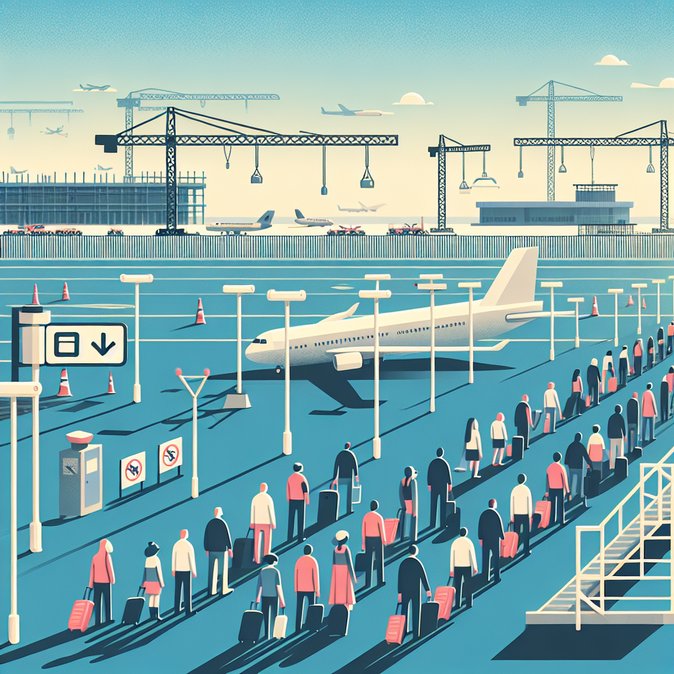 Security upgrade triggers longer queues at Charleroi Airport ahead of summer rush