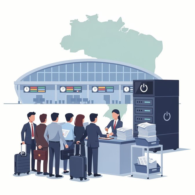 GRU Airport Warns of 48-Hour Siscomex Outage That Could Delay Cargo Clearances and Crew Transits