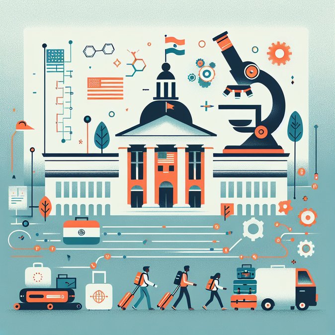 Indian Student Numbers Plunge, Driving 17 % Drop in New U.S. International Enrolment