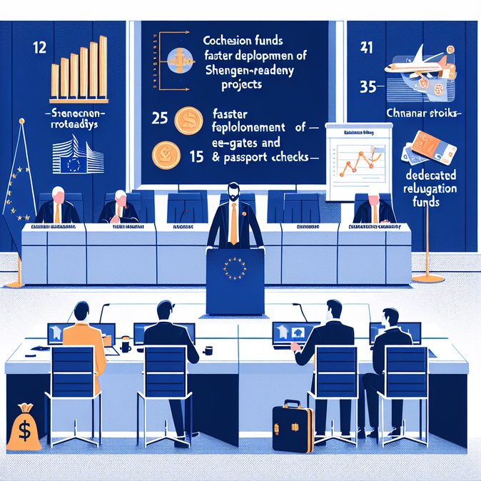 Cyprus EU Council presidency outlines cohesion-policy priorities, flags Schengen readiness in Brussels brief