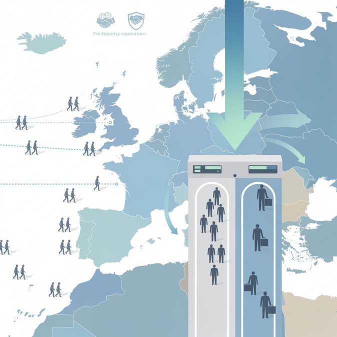 Frontex Reports 40 % Drop in Irregular Crossings as New EU Rules Take Hold