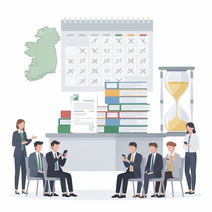 Irish Employment Permit Backlog Reaches Six-Week Mark, Delaying Overseas Hires