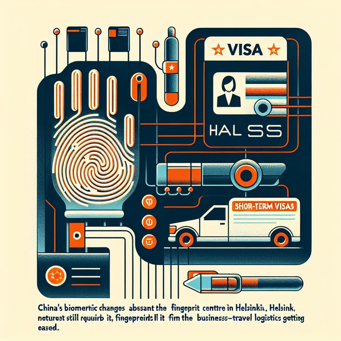 China waives fingerprinting for short-term visa applicants in Finland until end-2026