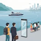 قناة التعرف على الوجه تدفع خط عبّارة شيامن-كينمن إلى أرقام قياسية في حركة الركاب، مما يبرز الطلب المتزايد عبر المضيق