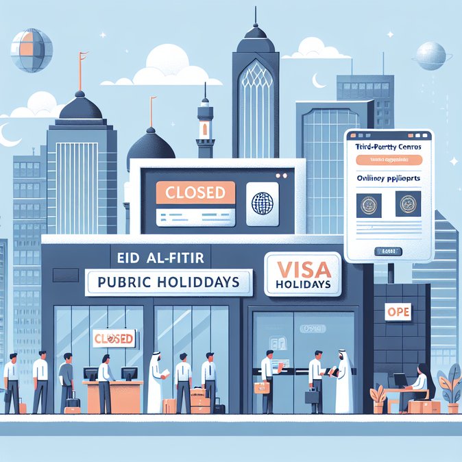 阿联酋迎来开斋节假期，多地签证柜台及VFS中心将关闭至3月22日