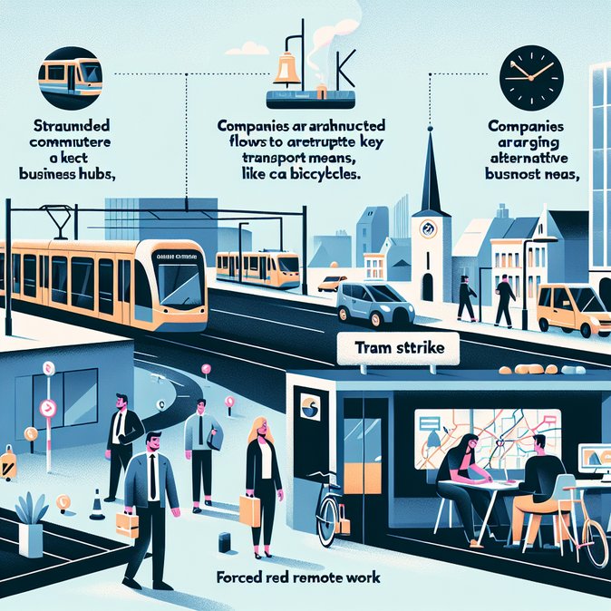 Four-Day De Lijn Strike Starts Today, Disrupting Flanders’ Bus and Tram Network