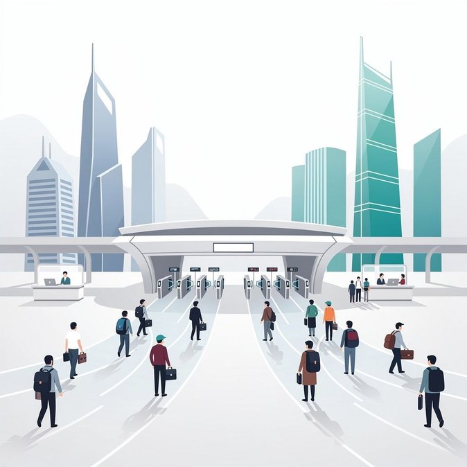 المبعوث الكبير لبكين يستعرض نقطة التفتيش الضخمة في هوانغغانغ التي ستفتح قريبًا مع إجراءات الهجرة المشتركة