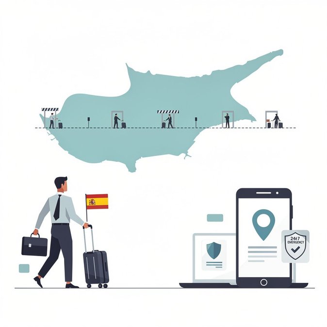 Spain updates Cyprus travel advisory; emergency 24/7 consular line highlighted