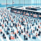 Éxodo por el Año Nuevo Lunar: se espera que 636,000 personas salgan de Hong Kong hoy mientras se alargan las filas en el aeropuerto