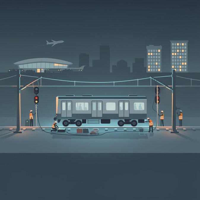 Services de banlieue nocturnes à Chennai annulés du 26 septembre au 4 octobre pour travaux de maintenance à Guindy