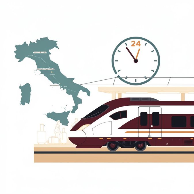 Grève nationale Trenitalia de 24 heures prévue du 23 au 24 juillet, services essentiels uniquement