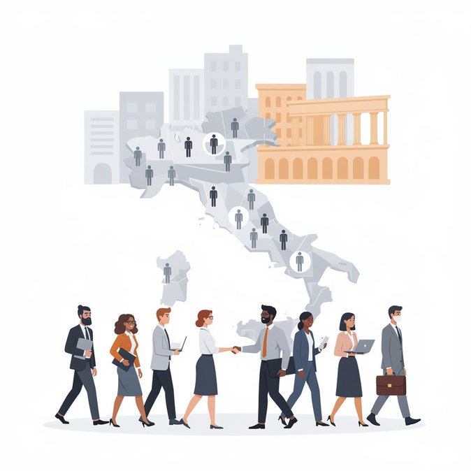 Nouveau rapport sur le marché du travail souligne une demande croissante de talents étrangers en Italie
