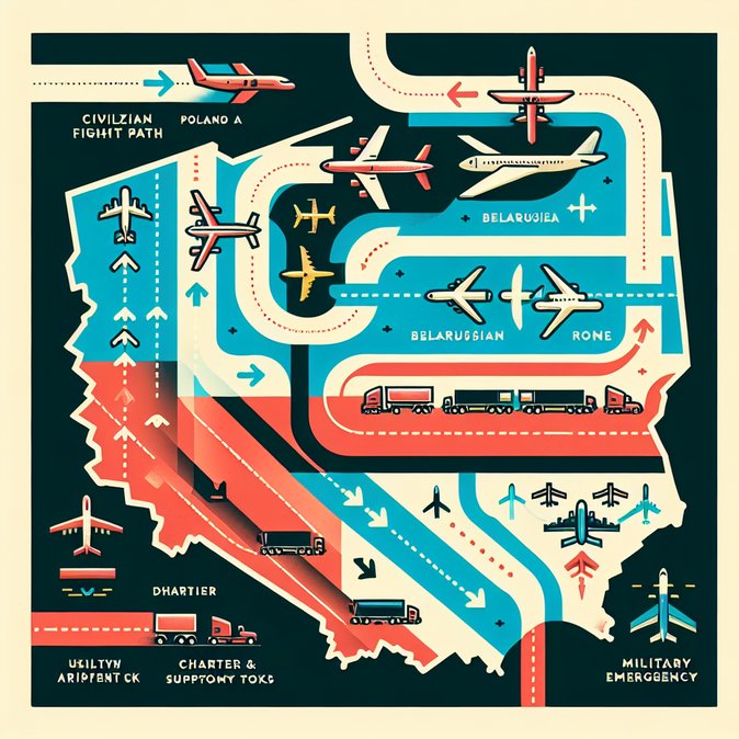 Poland closes eastern airspace at night for three months amid regional tensions