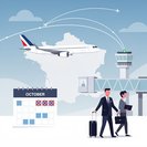 Cancelada la huelga de controladores de Air France, se restablece la operación normal de vuelos