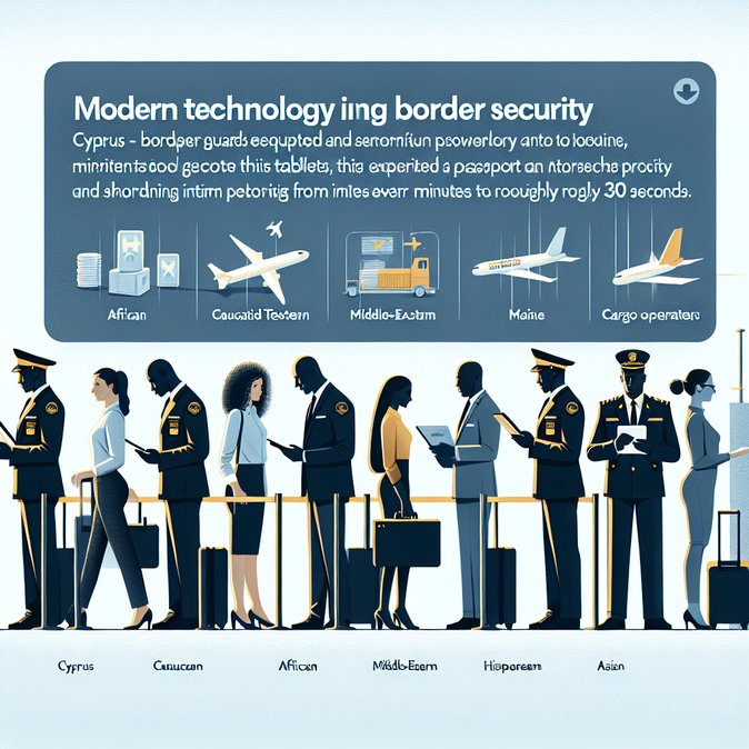 Cyprus Rolls Out 2,300 Schengen-Linked Tablets, Slashing Passport-Control Time to 30 Seconds