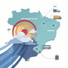Red Weather Alert for Southern Brazil Triggers Potential Travel Disruptions