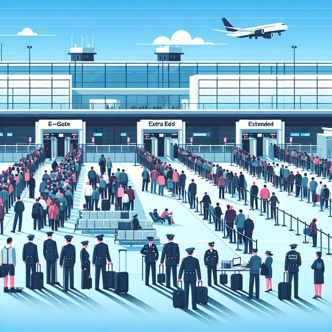 Ryanair urges EU to suspend new biometric border system as airport queues grow