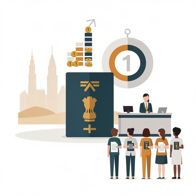 Indian passport fees set to jump 75 % in UAE as new ‘ICAC’ one-stop centres go live
