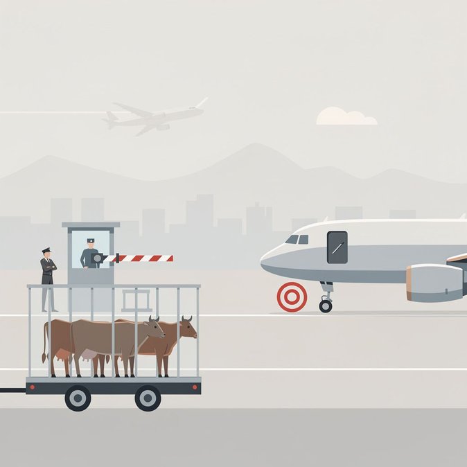 Austria suspends live-cattle charter flights from Linz after veterinary control failures