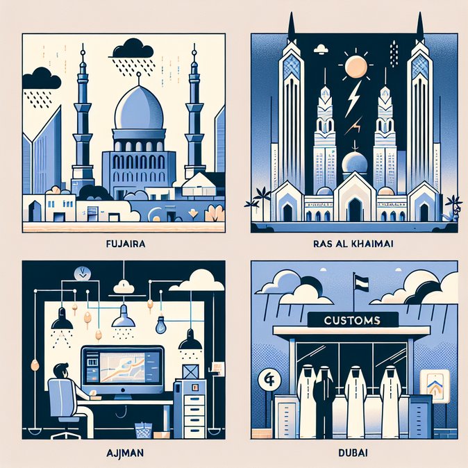 Four emirates order remote work as storms snarl commutes