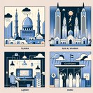 Four emirates order remote work as storms snarl commutes