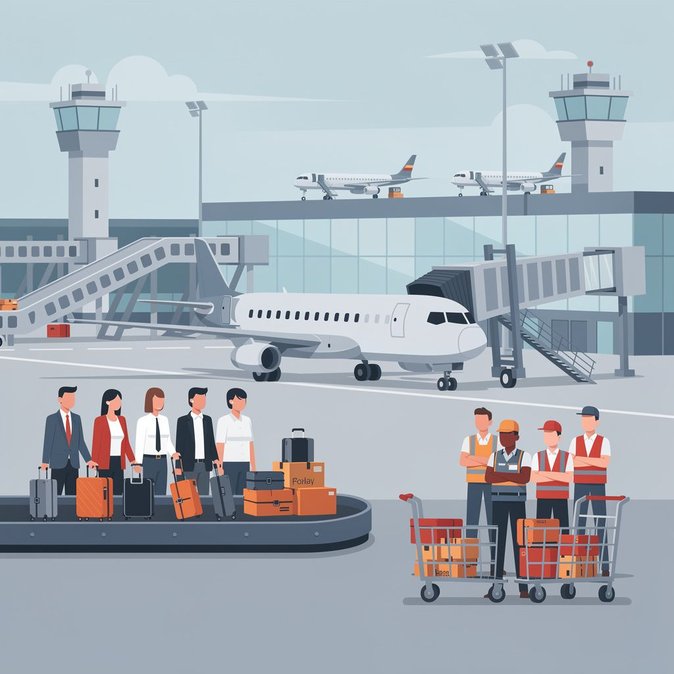 إضرابات في المطارات الإسبانية: استمرار توقف خدمات Groundforce وأنظمة الأمتعة مع عودة المسافرين إلى ديارهم