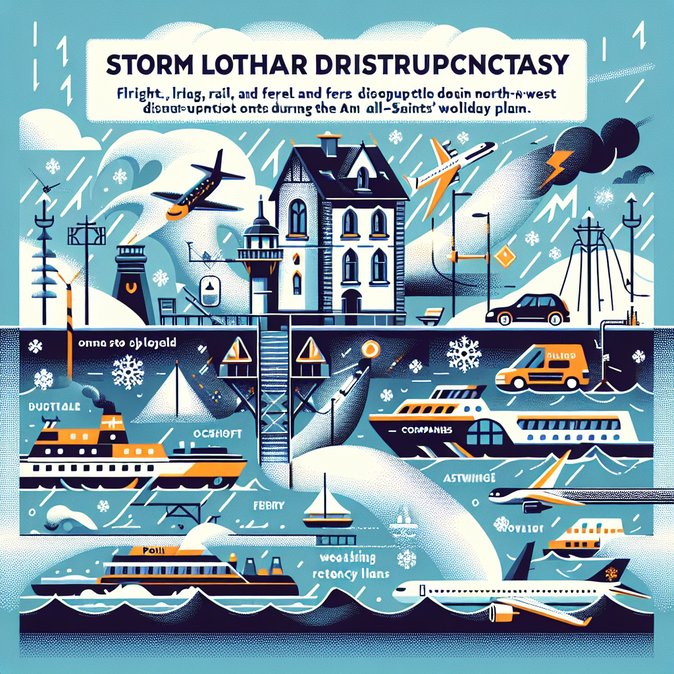 Red wind warning for north-west Poland as Storm Lothar disrupts transport