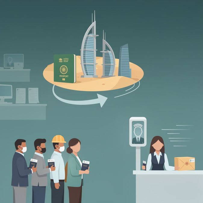 الهند تغير شريكها في خدمات التأشيرات وجوازات السفر في الإمارات اعتبارًا من 1 يوليو