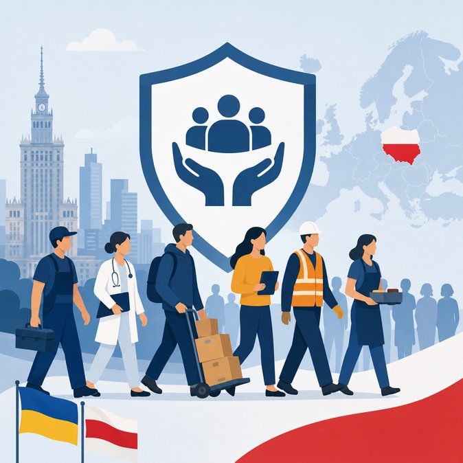Foreign workers now 8 % of Poland’s insured workforce, economic institute finds