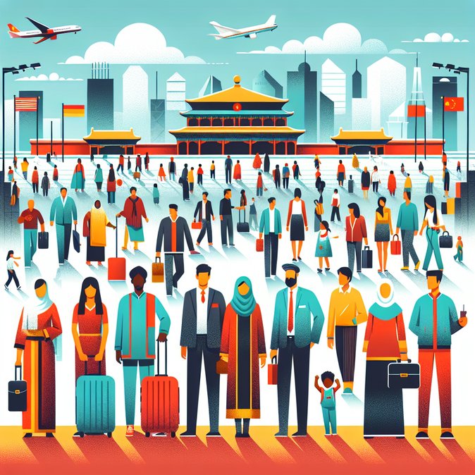 Beijing Ports Record 44 Percent Surge in Foreign Arrivals in January