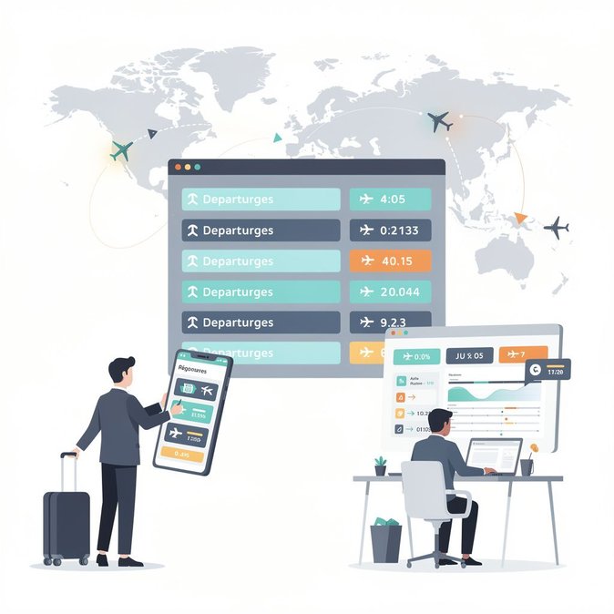 Real-time flight-status portal launched as UAE carriers battle schedule volatility