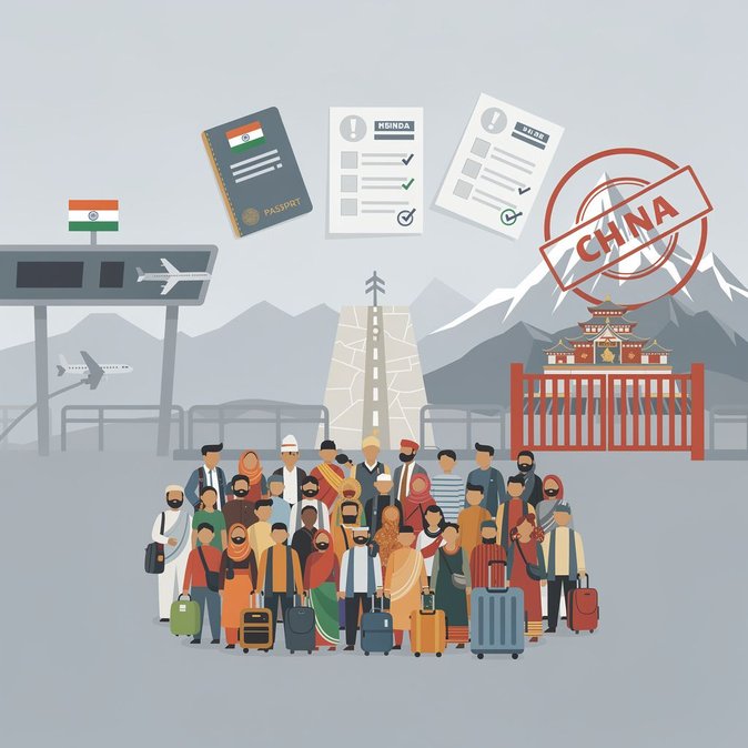 MEA Issues Emergency Advisory After 52 Kailash Mansarovar Pilgrims Stranded Without Chinese Visas