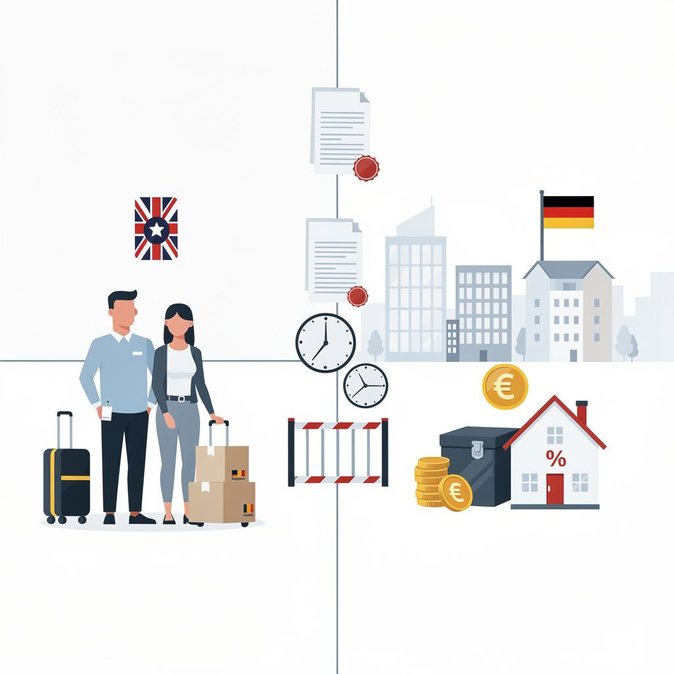 Diez años después del Brexit, los profesionales británicos en Alemania siguen enfrentando obstáculos para la movilidad
