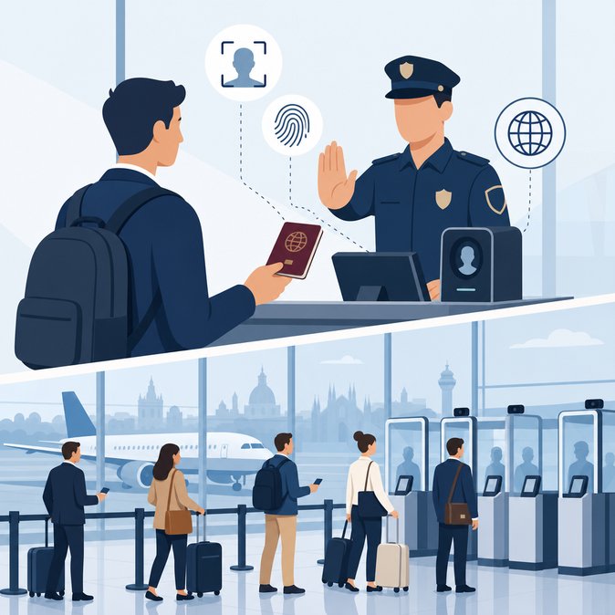 Italy Announces Stricter Border Checks Under New EU Entry/Exit & ETIAS Rules