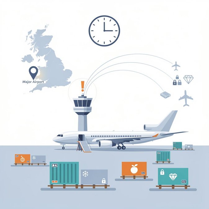 Les transitaires préviennent que les retards de fret à Heathrow vont perdurer après la panne du contrôle aérien