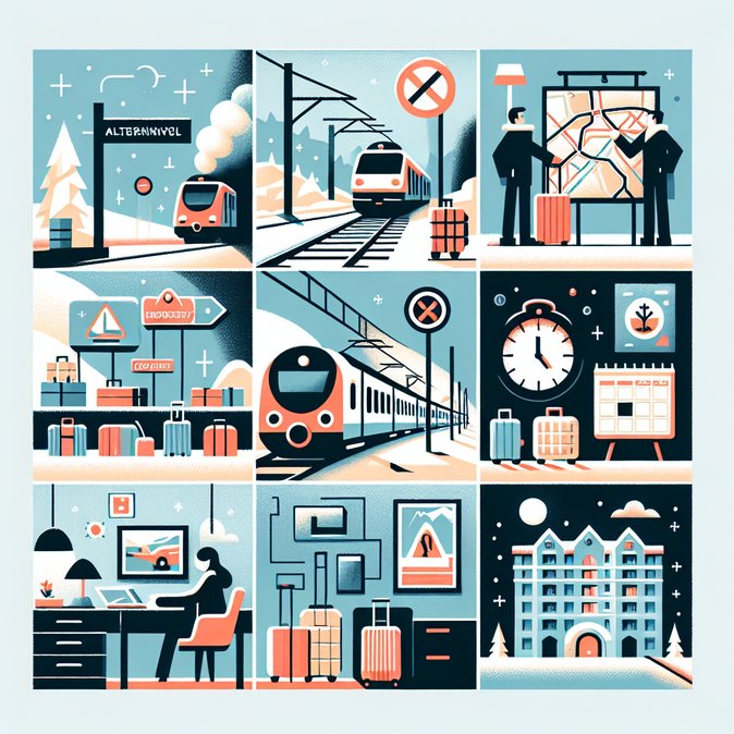 Rail engineering works compound weather chaos as West Coast Main Line shuts