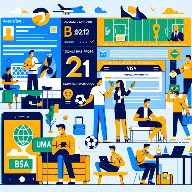 Guia oficial da Copa 2026 confirma que torcedores brasileiros precisarão de visto válido para entrar nos EUA