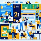 Guia oficial da Copa 2026 confirma que torcedores brasileiros precisarão de visto válido para entrar nos EUA