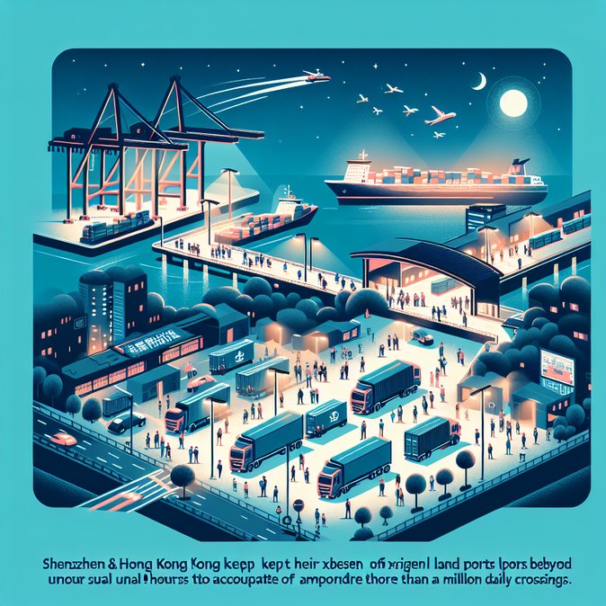 Luohu and Shenzhen Bay checkpoints stay open overnight to ease New-Year cross-border rush