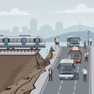 Landslide halts Rome–Nettuno commuter rail, buses replace trains until further notice