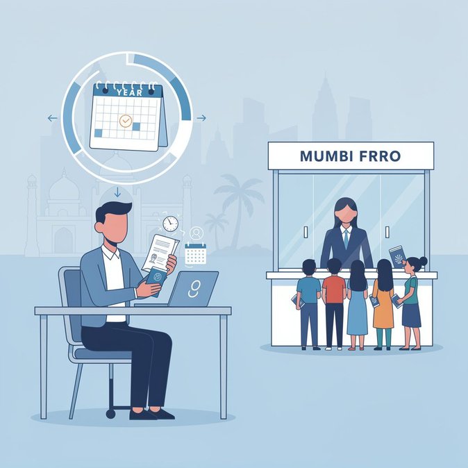 Mumbai FRRO clears visa-extension backlog but limits approvals to one year