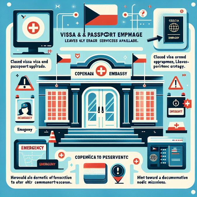 Czech Embassy in Copenhagen to Close 22 Dec–2 Jan for Biometric Upgrade