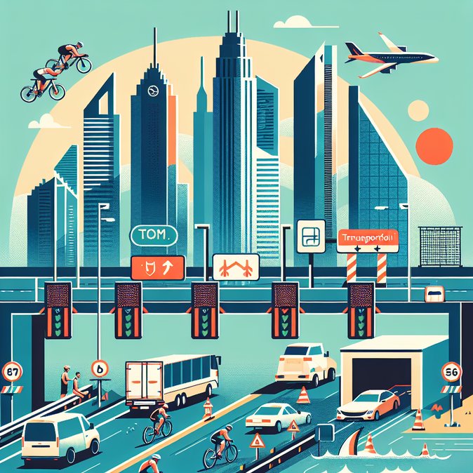 Weekend road closures and temporary Salik hike kick off Triathlon race in Dubai